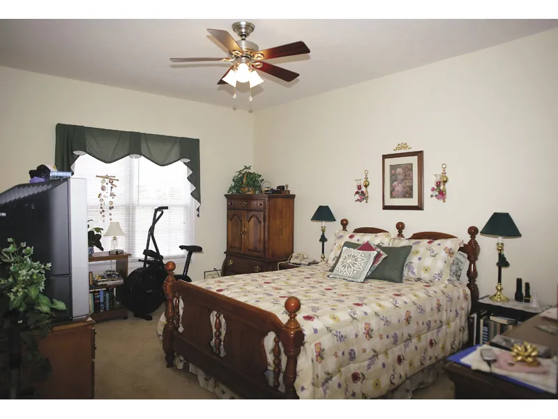 Master Bedroom Photo 01 - Sommers Landing Ranch Home 137D-0087 - Shop House Plans and More