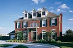 Neoclassical House Plan Front of Home - Spellman Manor Traditional Home 137D-0148 - Shop House Plans and More