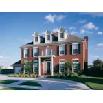 Southern Plantation House Plan Front of Home - Spellman Manor Traditional Home 137D-0148 - Shop House Plans and More