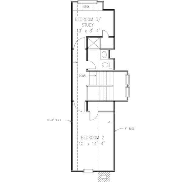 Country House Plan Second Floor - Bethany Creek  Country Home 137D-0179 - Search House Plans and More