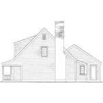 Country House Plan Right Elevation - Dexton Shingle Country Home 137D-0186 - Search House Plans and More