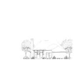 Bungalow House Plan Rear Photo 01 - Lacole Ranch Home 137D-0194 - Shop House Plans and More