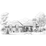 Shingle House Plan Front of Home - Denicia European Home 137D-0202 - Search House Plans and More