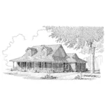 Country House Plan Front of Home - Gelsey Country Home 137D-0205 - Search House Plans and More