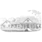 Front Image of House - Shaker Woods Country Home 137D-0215 - Shop House Plans and More