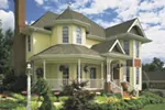 Southern House Plan Front of Home - Tranquil Brook Victorian Home 137D-0218 - Shop House Plans and More