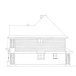 Country House Plan Right Elevation - Tranquil Brook Victorian Home 137D-0218 - Shop House Plans and More