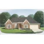 Country House Plan Front Image - Southmoore Ranch Home 137D-0219 - Shop House Plans and More