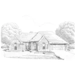 Country House Plan Front Image of House - Southmoore Ranch Home 137D-0219 - Shop House Plans and More