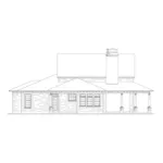 Bungalow House Plan Left Elevation - Splendor View Farmhouse 137D-0220 - Shop House Plans and More