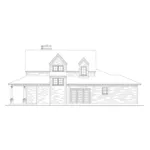 Bungalow House Plan Right Elevation - Splendor View Farmhouse 137D-0220 - Shop House Plans and More