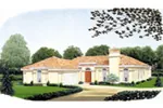 Front Image - Sunway Sunbelt Home 137D-0222 - Shop House Plans and More
