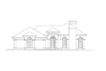 Front Elevation - Sunway Sunbelt Home 137D-0222 - Shop House Plans and More
