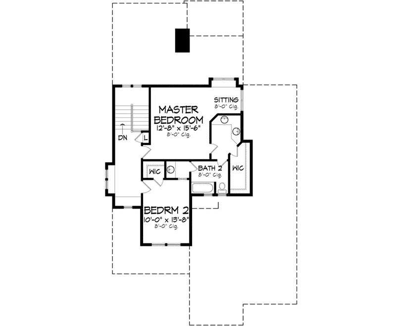 Greek Revival House Plan Second Floor - Garridan Craftsman Home 137D-0261 - Search House Plans and More