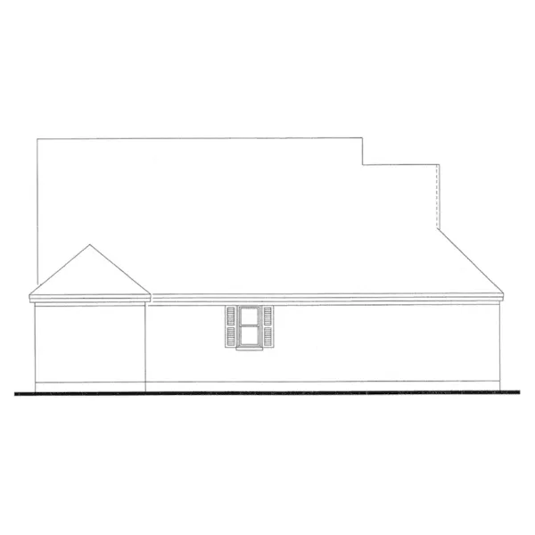 European House Plan Rear Elevation - Fargo Falls Rustic Home 137D-0271 - Search House Plans and More