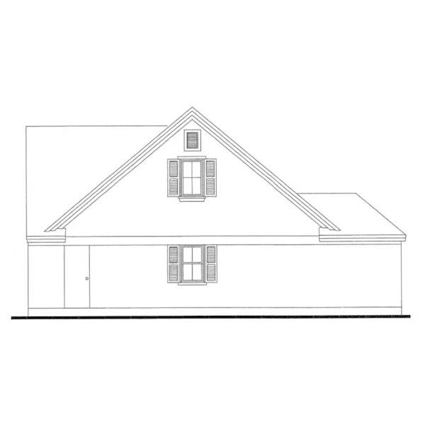 European House Plan Right Elevation - Fargo Falls Rustic Home 137D-0271 - Search House Plans and More