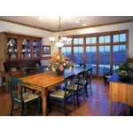 Shingle House Plan Dining Room Photo 01 - Tuckers Hill Craftsman Home 137D-0275 - Shop House Plans and More