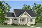 Cabin & Cottage House Plan Front Image - Fair View Country Cottage Home 139D-0001 - Search House Plans and More