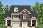 Ranch House Plan Front of House 139D-0002