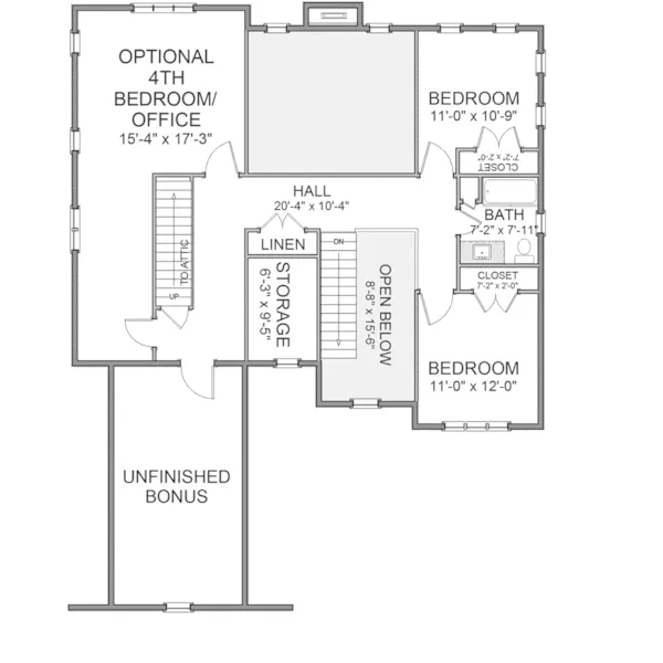 Traditional House Plan Second Floor - Whittlesey Luxury Home 139D-0003 - Shop House Plans and More