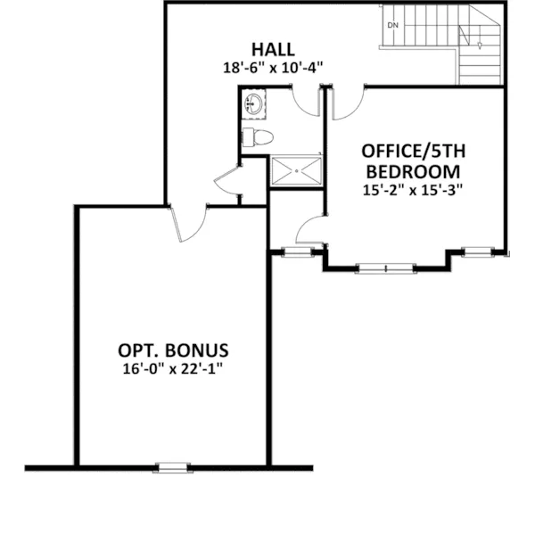 Craftsman House Plan Second Floor - Darden Craftsman Home 139D-0008 - Search House Plans and More