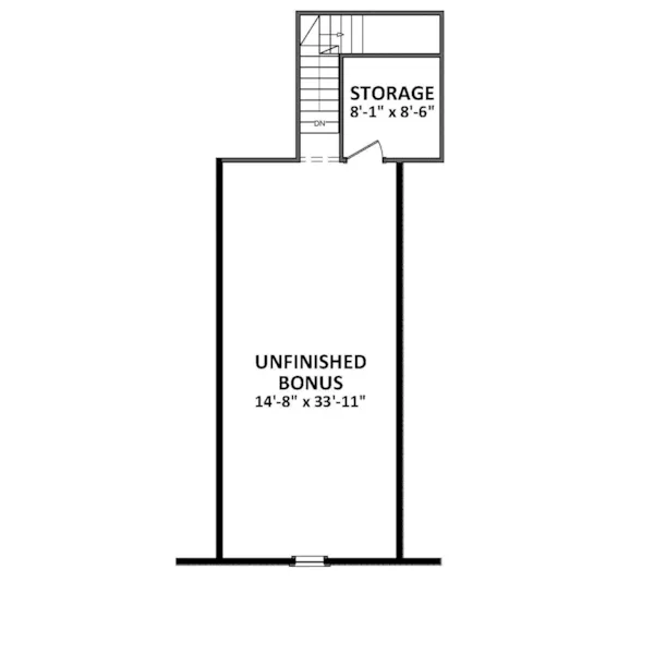 Ranch House Plan Bonus Room - Oakhollow Craftsman Home 139D-0009 - Shop House Plans and More