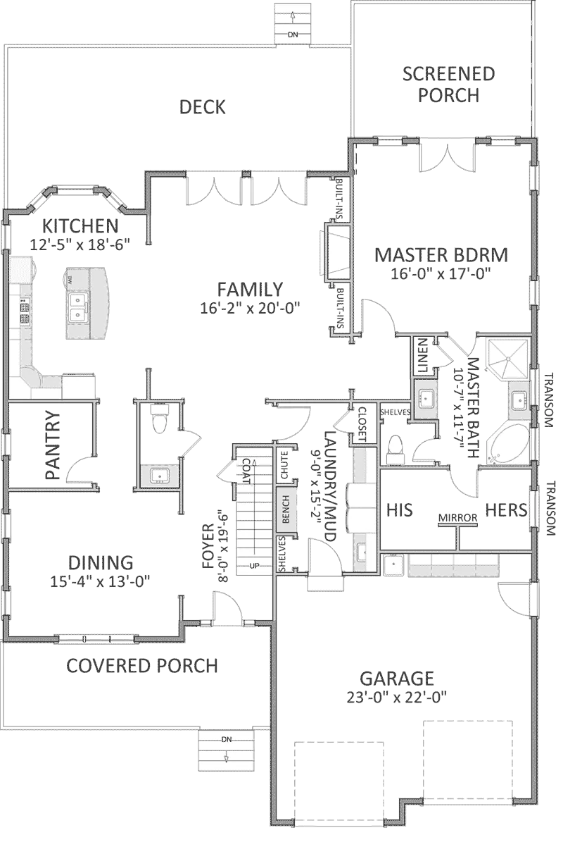 Traditional House Plan First Floor - Belmont Creek Luxury Home 139D-0010 - Search House Plans and More