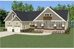 Rustic House Plan Front of House 139D-0014