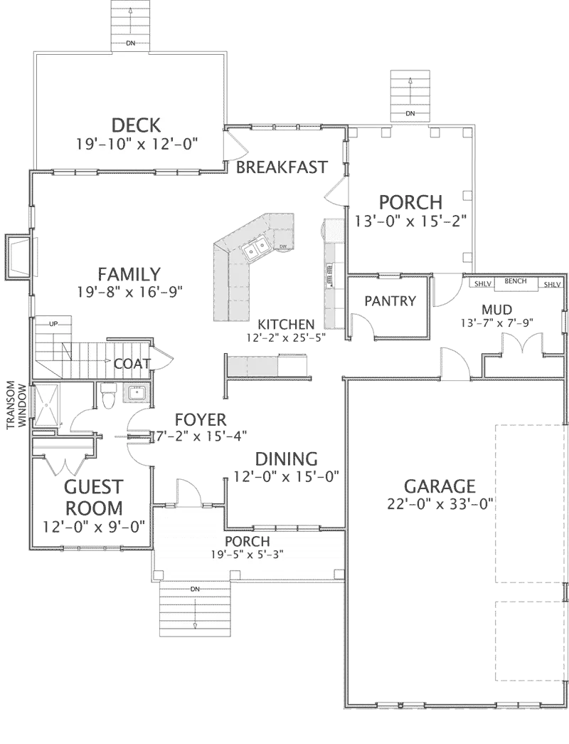 Traditional House Plan First Floor - Carlton Creek Luxury Home 139D-0017 - Search House Plans and More