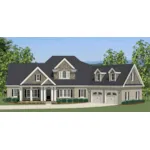 Craftsman House Plan Front of House 139D-0020