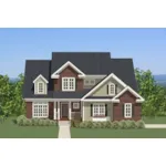 Arts & Crafts House Plan Front of House 139D-0024