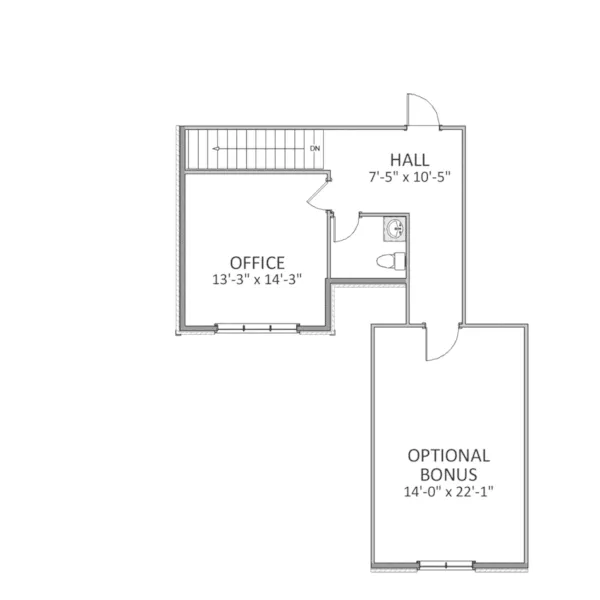 Craftsman House Plan Second Floor - Huntington Lake Craftsman Home 139D-0032 - Search House Plans and More