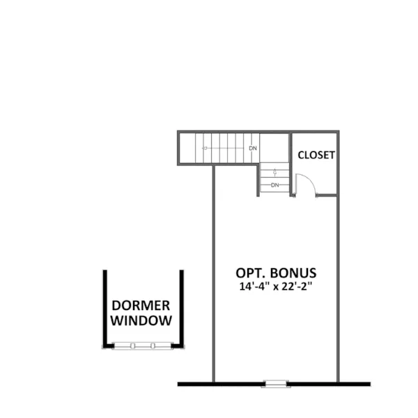 Ranch House Plan Bonus Room - Mebane Oaks Traditional Home 139D-0037 - Shop House Plans and More