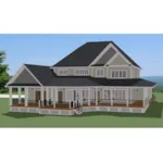 Arts & Crafts House Plan Rear Photo 01 - Edgerton Country Farmhouse 139D-0046 - Search House Plans and More