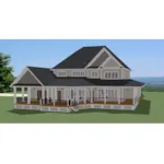 Farmhouse Plan Rear Photo 01 - Chamberland Bay Shingle Cottage 139D-0052 - Search House Plans and More