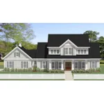 Front of Home - Alexandria Country Farmhouse 139D-0057 - Search House Plans and More