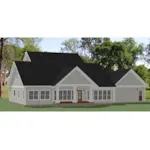 Rear Photo 01 - Alexandria Country Farmhouse 139D-0057 - Search House Plans and More