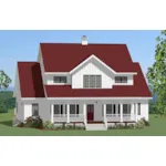 Country House Plan Front of Home - Mebane Bend Farmhouse 139D-0061 - Shop House Plans and More