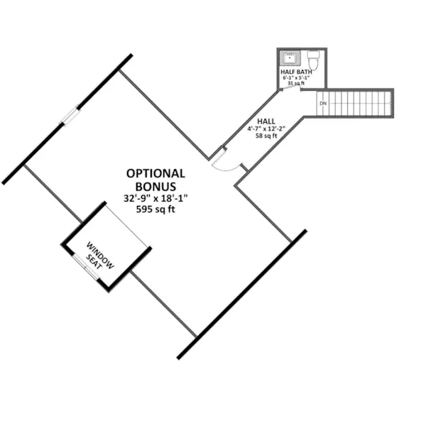 Country French House Plan Second Floor - Covington Hill Craftsman Home 139D-0062 - Search House Plans and More