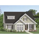 Cabin & Cottage House Plan Front of Home - Ivy Creek Craftsman Cottage 139D-0066 - Search House Plans and More