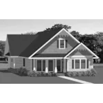 Cabin & Cottage House Plan Front of Home - Sherwood Way Craftsman Home 139D-0067 - Shop House Plans and More