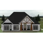 Traditional House Plan Rear Photo 01 - Boswell Hill Modern Farmhouse 139D-0070 - Shop House Plans and More