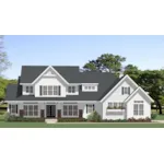 Farmhouse Plan Front of Home - McCarthy Traditional Home 139D-0078 - Shop House Plans and More