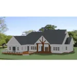 Farmhouse Plan Rear Photo 01 - McCarthy Traditional Home 139D-0078 - Shop House Plans and More