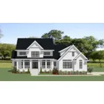 Luxury House Plan Front Photo 01 - Petunia Park Modern Farmhouse 139D-0079 - Shop House Plans and More