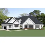 Country French House Plan Front of Home - Ivy Forest Luxury Home 139D-0089 - Shop House Plans and More