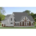 Farmhouse Plan Rear Photo 01 - Lake Falls Modern Farmhouse 139D-0092 - Shop House Plans and More