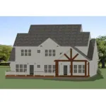 Prairie House Plan Rear Photo 01 - Sylvan Lane Modern Farmhouse 139D-0097 - Shop House Plans and More