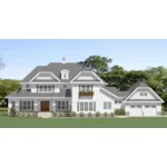 Farmhouse Plan Front of Home - Whitecrest Luxury Home 139D-0099 - Shop House Plans and More