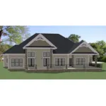 Rear Photo 01 - Kinsey Bay Craftsman Home 139D-0102 - Shop House Plans and More